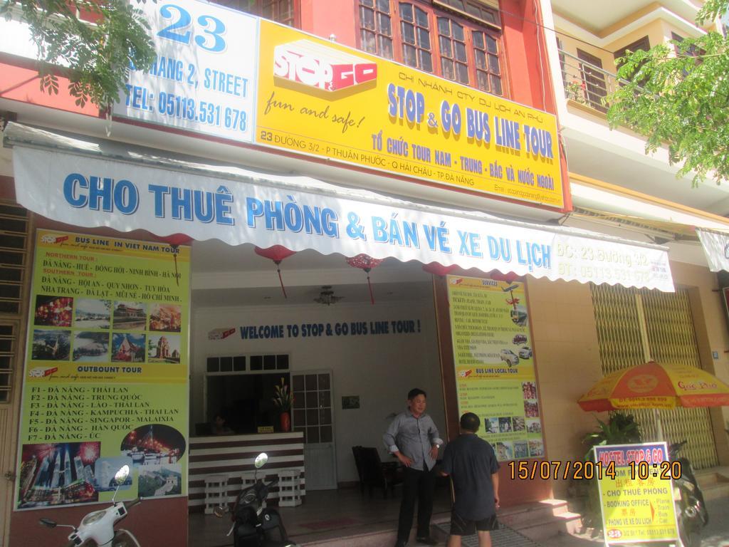 Stop And Go Hostel Da Nang Bagian luar foto